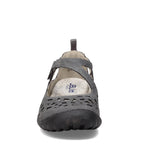 Jambu JBU Women's Bellerose Mary Jane Flat, Charcoal, 10
