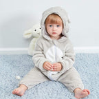 QZERPLAY Unisex Kids Baby Mouse Halloween Costumes Cartoon Outfit Hooded Homewear 80