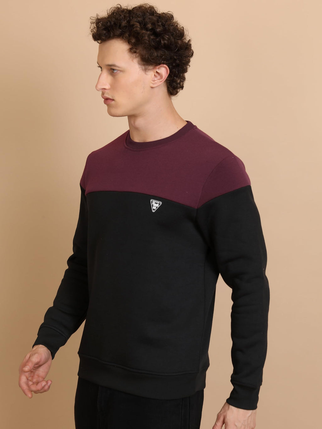 Ketch Men Full Sleeve Slim Fit Sweatshirt Khss000001 Yellow L