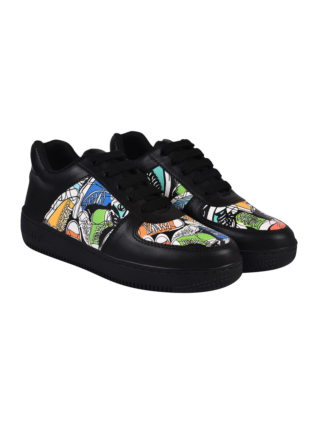Shoetopia WomenS Slip-On Sneakers Black