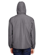 champion Mens Packable Anorak 14 Zip Jacket (cO200) -graphite -L