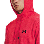 Under Armour Men's ArmourFleece Twist Hoodie, (601) Red / / Black, 3X-Large Tall