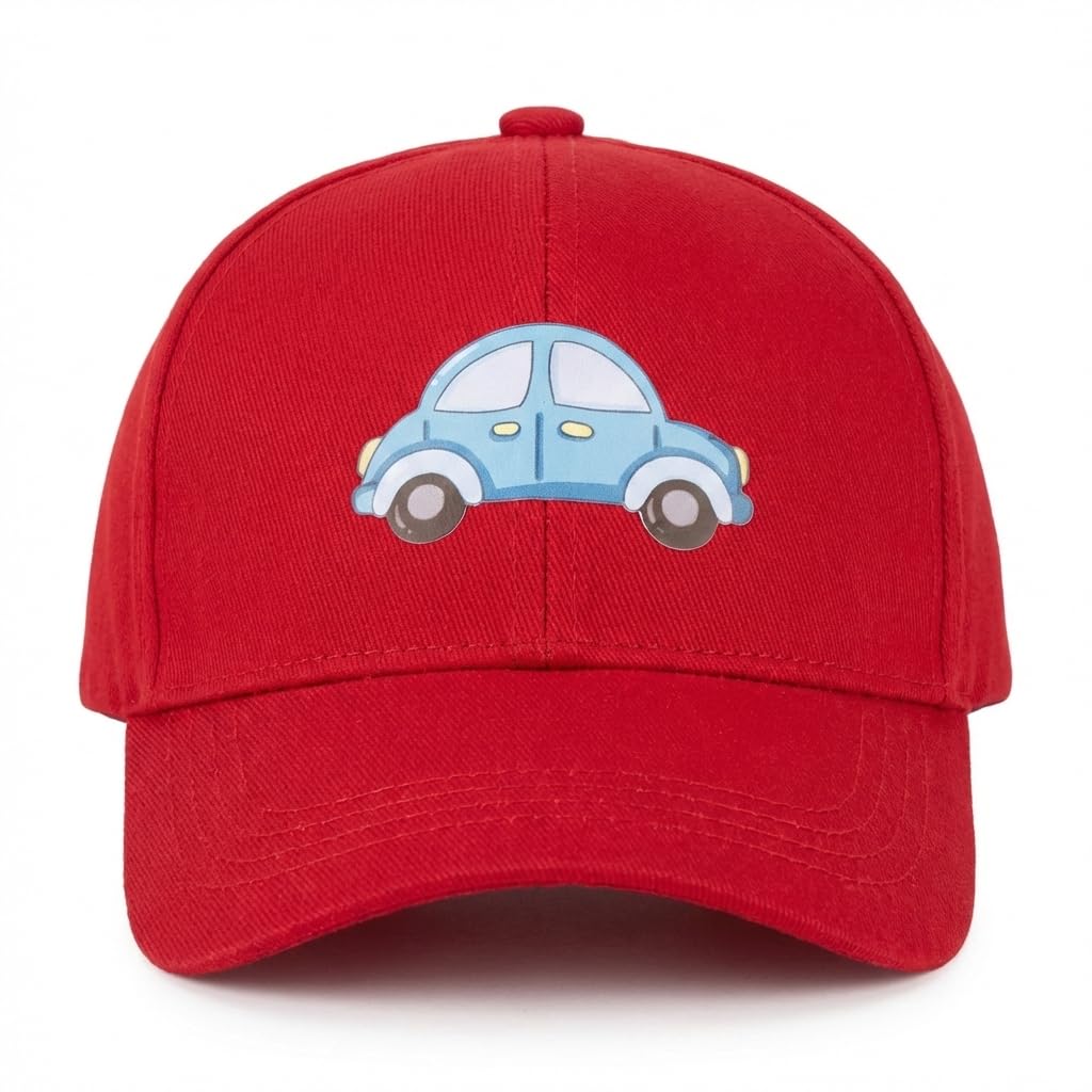 Mee Trend Kids Cap For Boys Printed Kids Baseball Cap For Boys & Girls | Multiple Design Patterns| Lightweight & Breathable Summ 2