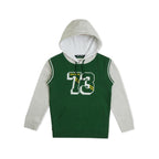 Pepe Jeans BoyS Cotton Hooded Neck Sweatshirt (Pb581585_Ivy Green