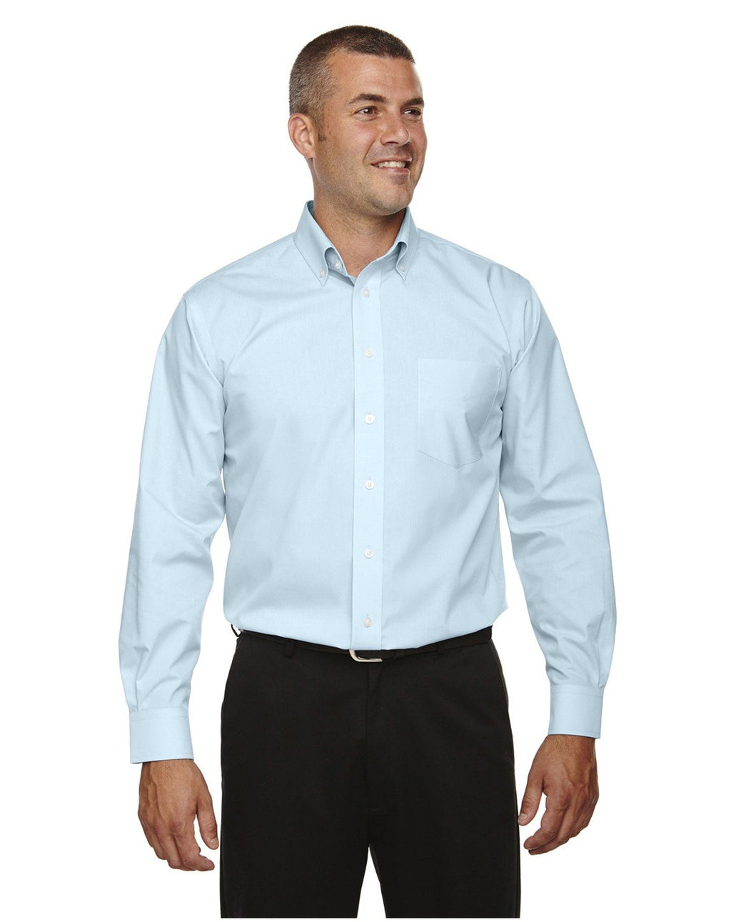 Mens crown Woven collectionSolid Broadcloth - WHITE - 5XL(D0102H7NJU8)