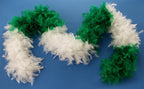 St Patricks Day Green And White Costume Boa