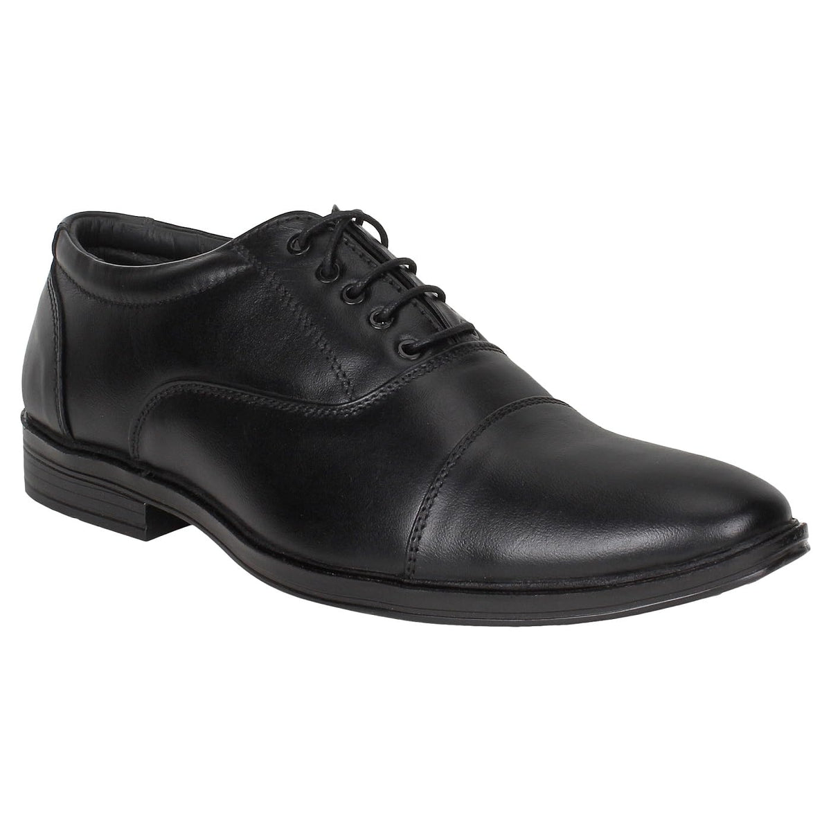 RoarKing Leather Formal Oxford Shoes Black 9