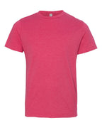 Youth Fine Jersey T-Shirt - VINTAgE BURgUNDY - XS(D0102H7M95T)