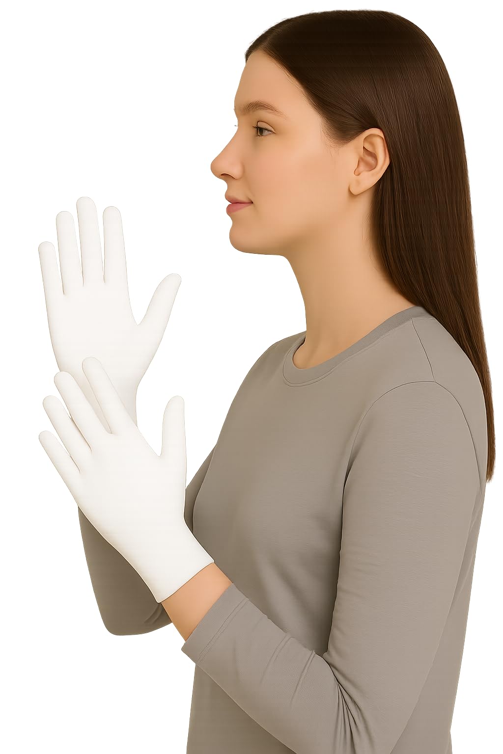 Weavers Villa Cotton Summer Glove for Men & Women | Anti-Slip UV Protection Hand Gloves | Outdoor Sun, Dust, Pollution Shield |