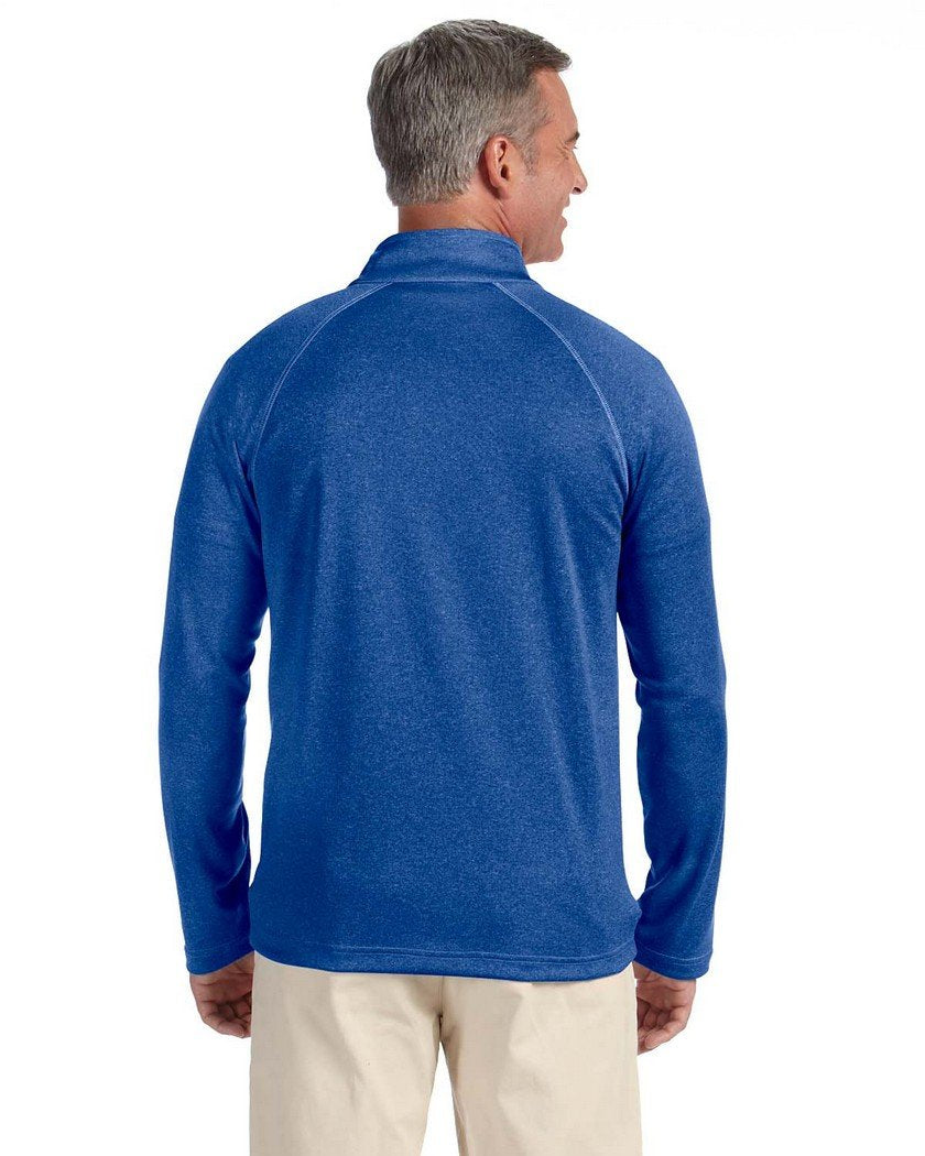 Mens Stretch Tech-Shell compass Full-Zip - DK gREY HEATHER - S(D0102H76K96)