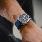 Barton Elite Silicone Watch Band (22mm) | Quick Release Premium Silicone Strap with Stainless Steel Buckle | Compatible with Cla