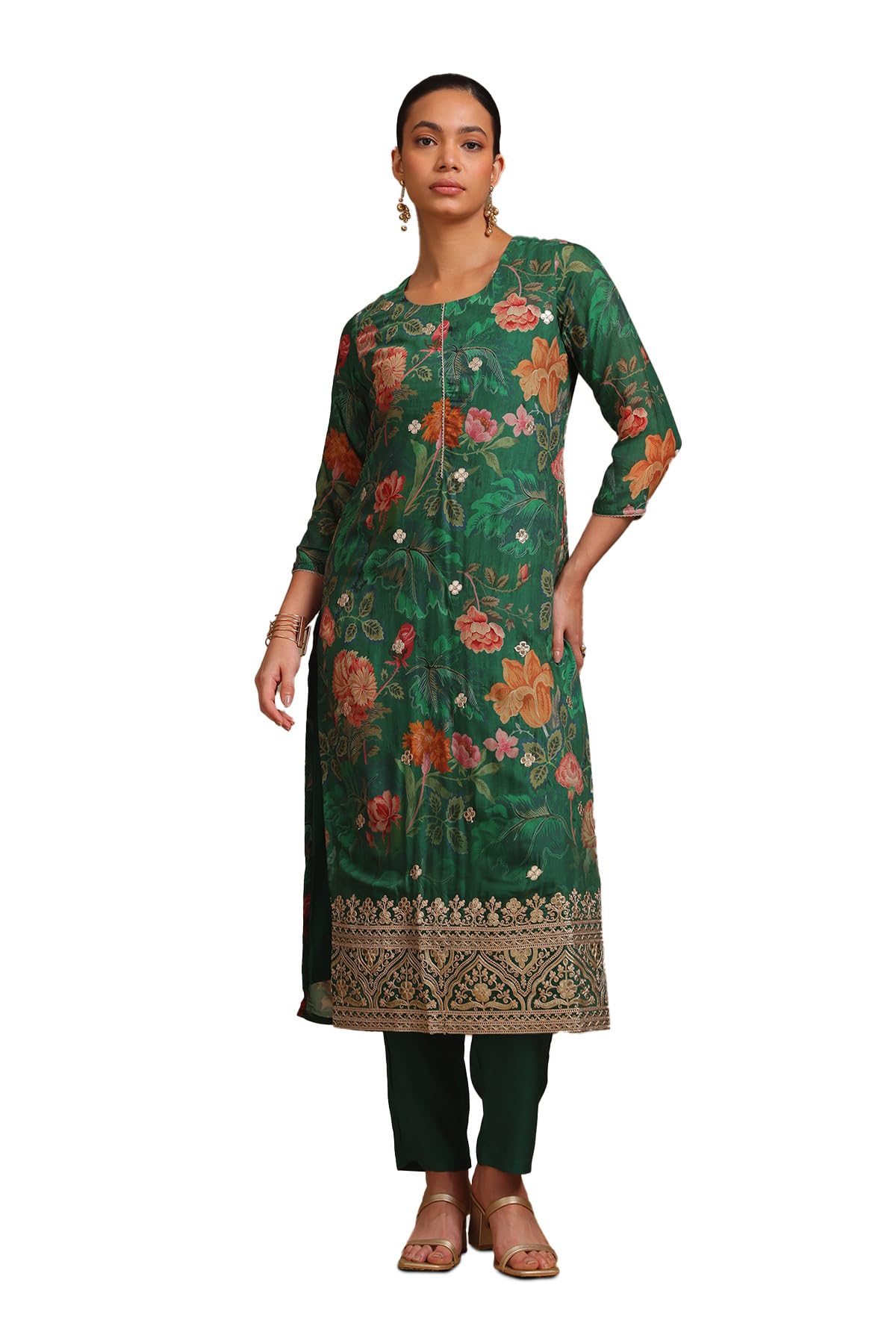 Soch Women Viscose Muslin Kurta Set (