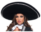 Underwraps Costumes Men's Mariachi Costume - Hat, Black/Silver, One Size