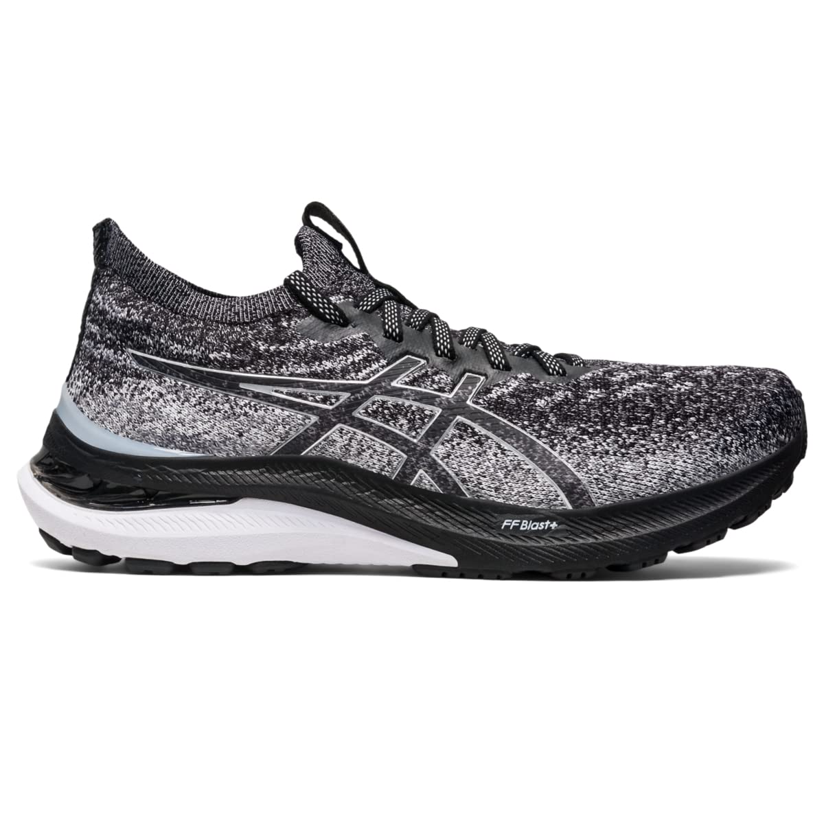 ASICS Women's Gel-Kayano 29 Mesh Knit Running Shoes, 6.5, White/Black