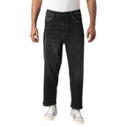 Pepe Jeans MenS Mid Rise Regular Fit Jeans Black Used