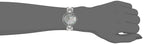 Bulova Ladies' Classic Stainless Steel 2-Hand Quartz Watch, White Mother-of-Pearl, 27mm Dial Style: 96L229