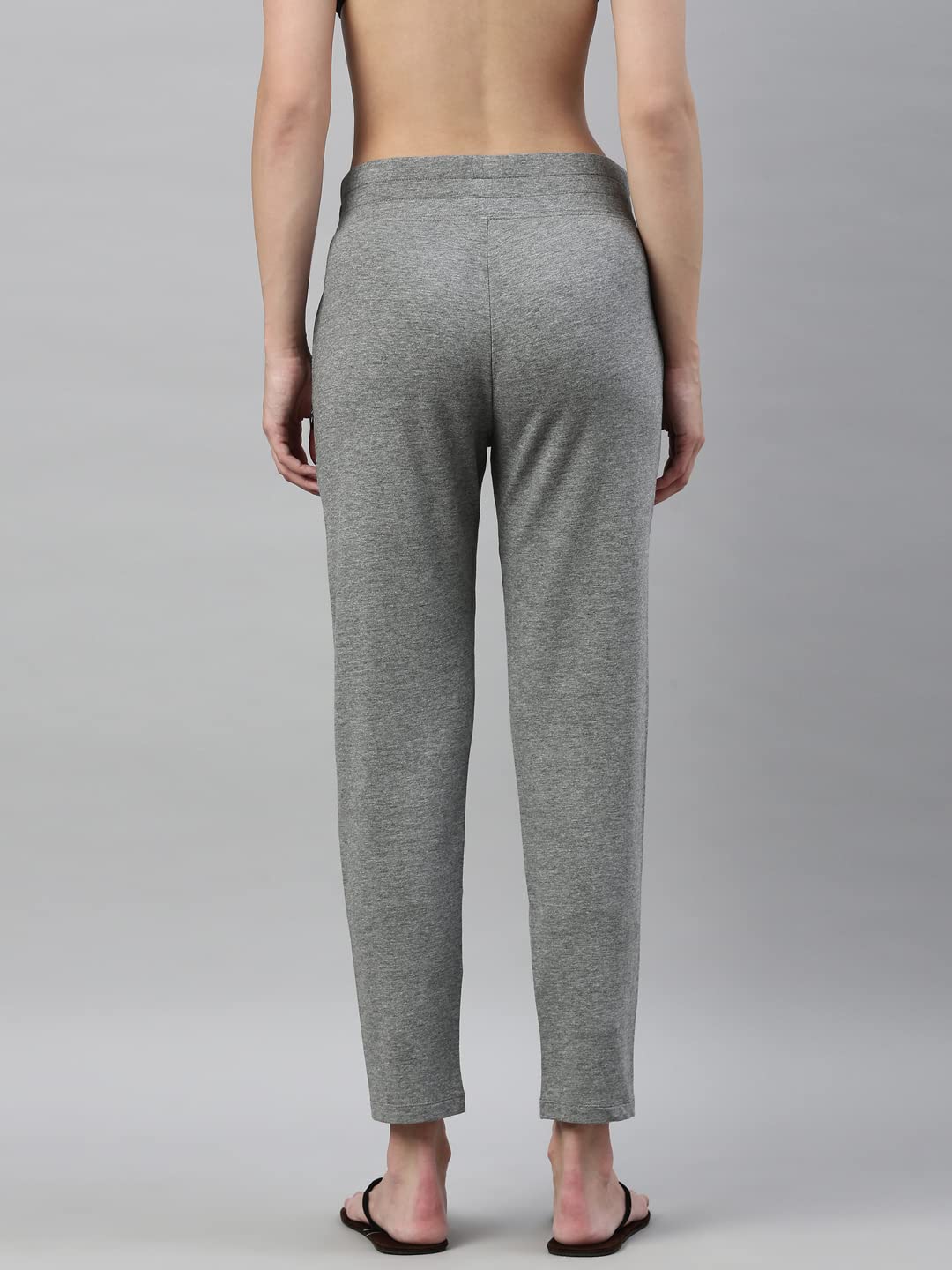 Enamor Essentials E060 Womens Slim Fit Terry Pants