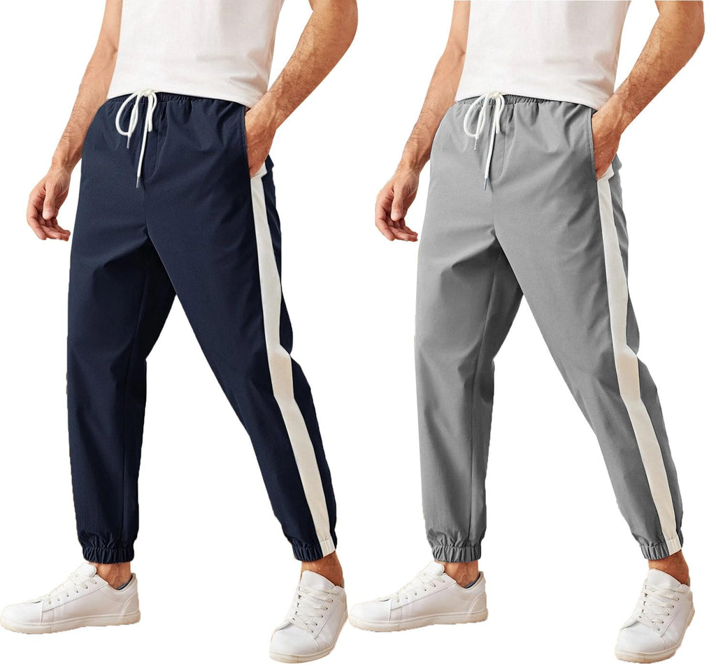 Lymio Track Pant For Men || Regular Fit || Track Pants || Full Elastic Jogger Track Pant || Available In Combo Pack Of 2 (Tp-01-