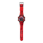 Accutime Marvel Spider-Man Digital Watch for Kids - Durable Plastic Timepiece, LCD Display, Quartz Accuracy, Iconic Spiderman Im