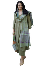 ANNI DESIGNER Womens Rayon Blend Floral Straight Kurta with Pant & Dupatta (Raja Saab Purple-VKS01_2880_Green_X-Large)