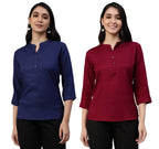 Lyra 430 Pure Rayon Woven Tunic For Women