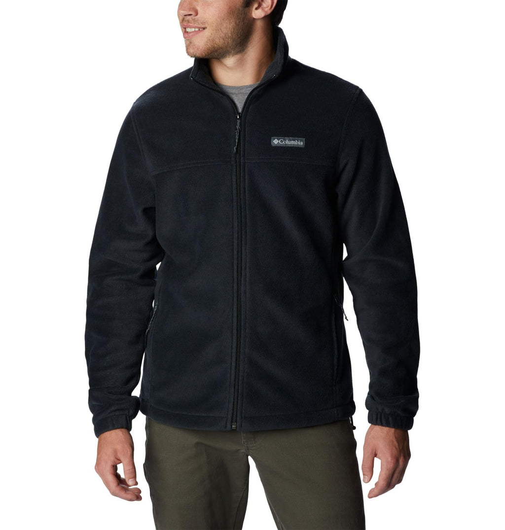 Mens Steens Mountainull-Zip 20 Fleece - BLAcK - S(D0102H7M98J)