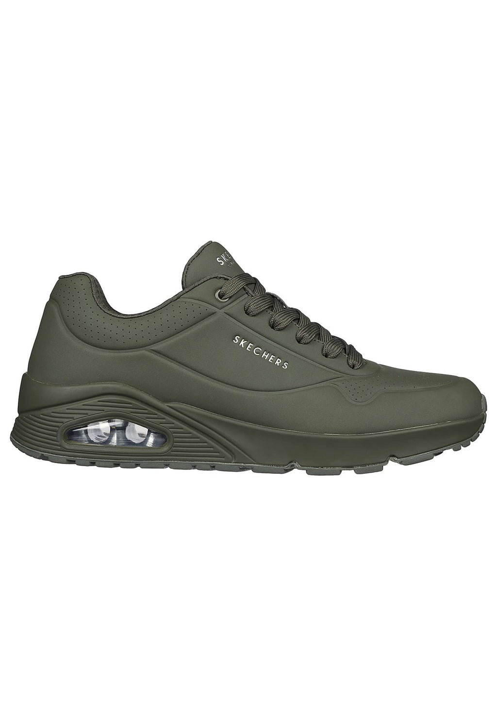 Skechers Men's UNO-Stand ON AIR Sneaker, Green, 10