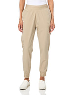 Under Armour Womens Armoursport Woven Pants, (299) City Khaki / / White, Small