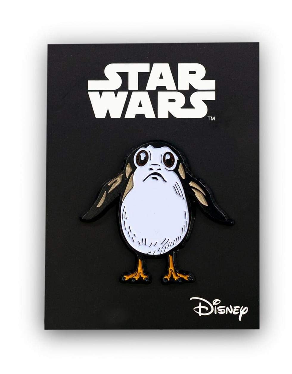 OFFICIAL Star Wars: The Last Jedi Porg Pin | Collectible Star Wars Pin | About 2 Diameter