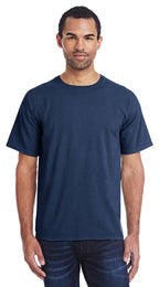Mens garment-Dyed T-Shirt - BLAcK - S(D0102H7KMVJ)