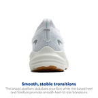 Brooks Mens Glycerin 22 Neutral Running Shoe - Bright White/Winter Sky/Black - 11.5 Medium