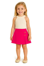 A.T.U.N. (ALL THINGS UBER NICE) Girls Stylish Two Piece Outfit Set with Sleeveless Tank Top and Skort | Casual Summer Clothing