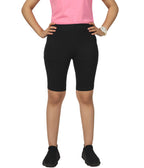 Kyda GirlsS Stretchable Anti Bacterial Cycling Shorts, Yoga & Workout Gym Shorts