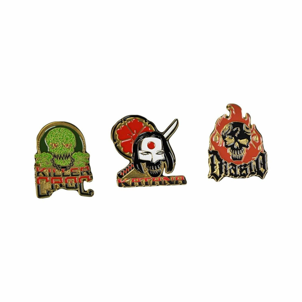 QMx Suicide Squad Lapel Pins Set 2