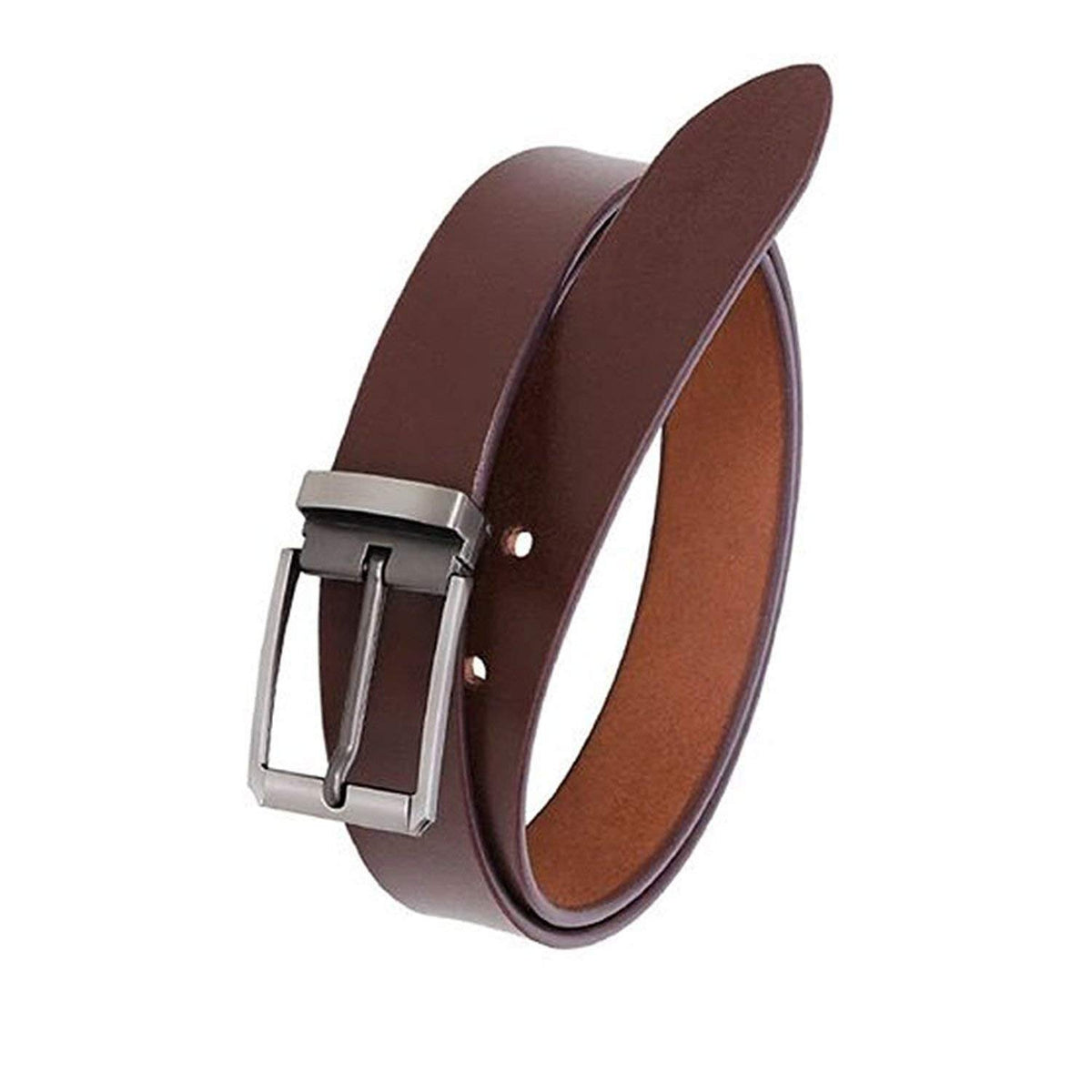 Kaezri Genuine Leather Brown Belt For Men(Gldn.Br 2844) 38