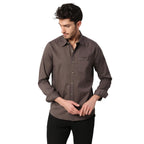 Thomas Scott Long Sleever Solid Color Regular Fit Casual Shirts for Mens