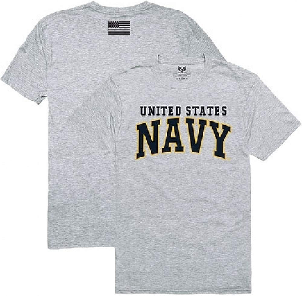 Relaxed Graphic T, US Navy 3, H.Grey, M
