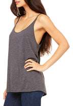 Ladies Slouchy Tank - WHITE - M(D0102H7WEIX)