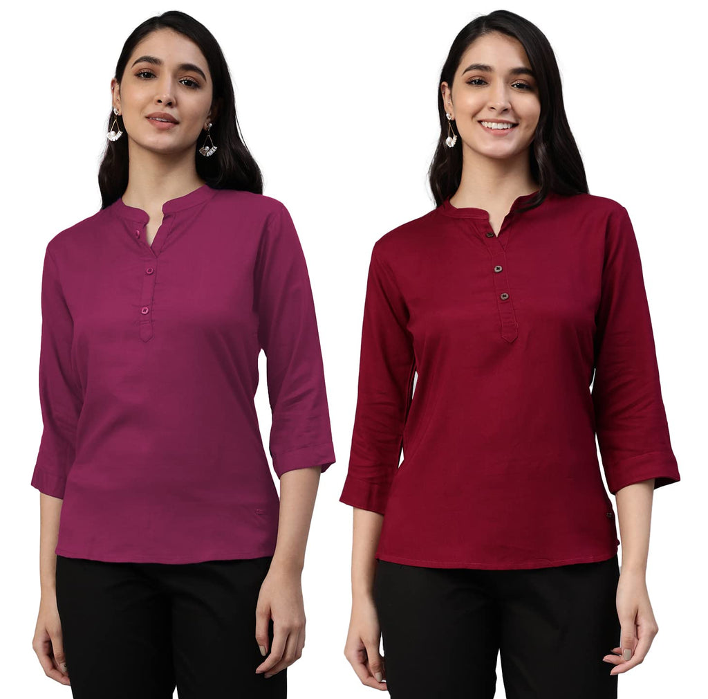 Lyra 430 Pure Rayon Woven Tunic For Women