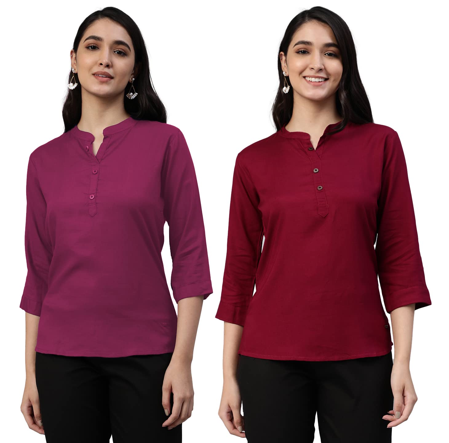 Lyra 430 Pure Rayon Woven Tunic For Women