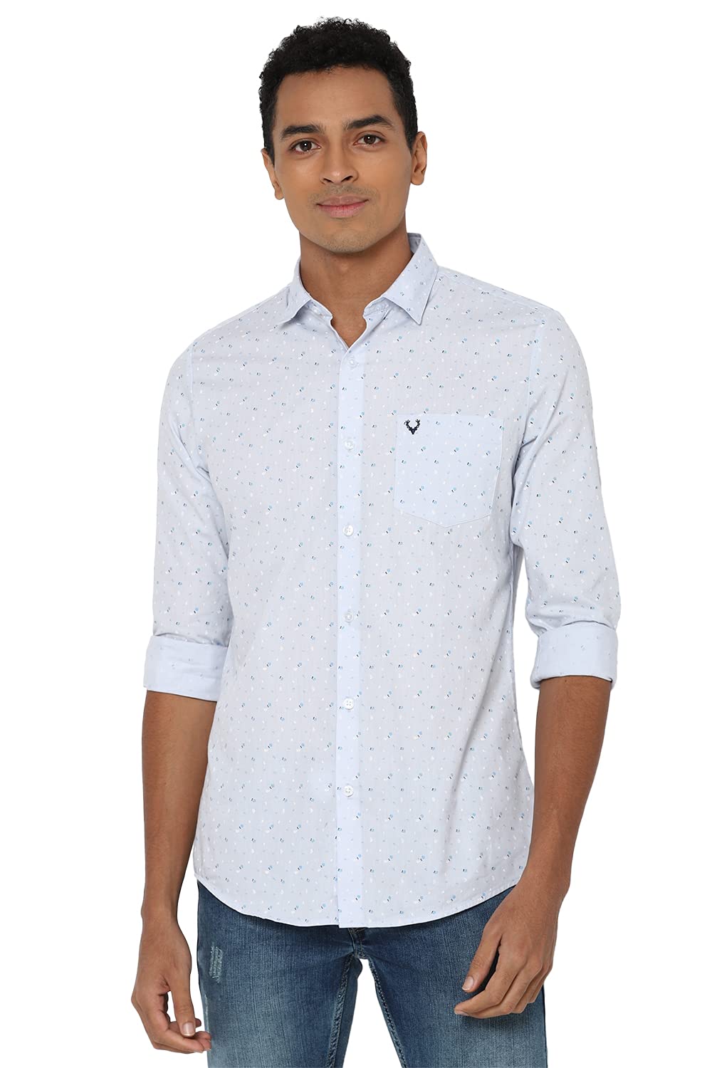 Allen Solly Men Slim Fit Printed Shirt