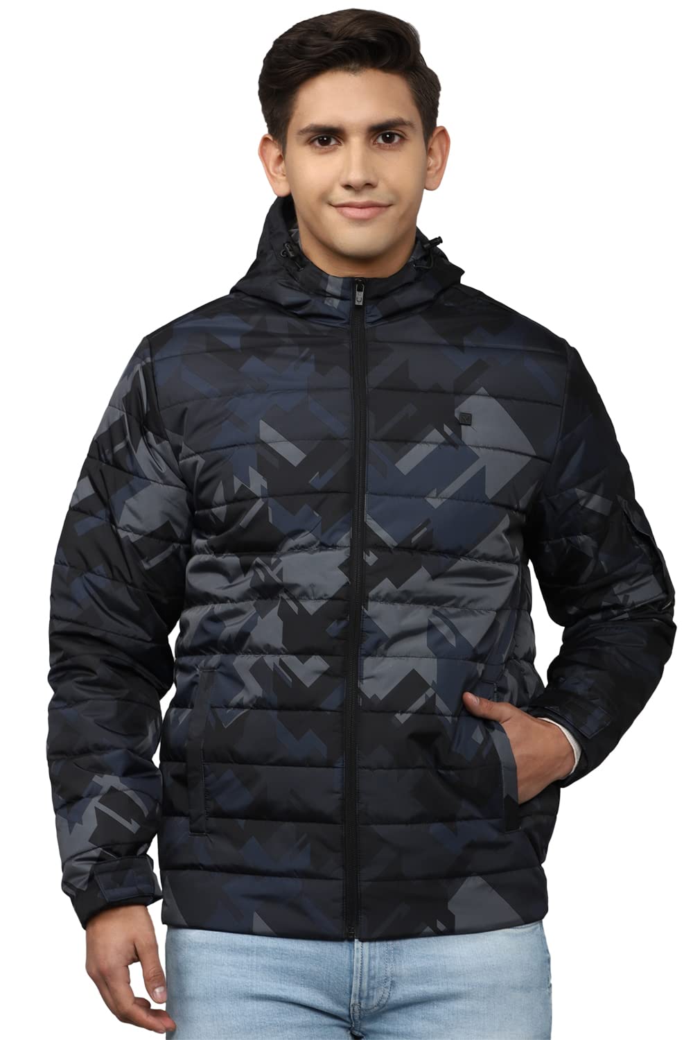 Allen Solly Men Printed Cotton Jacket