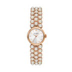 Kate Spade New York Women's Monroe Pearl Three-Hand Rose Gold-Tone Stainless Steel Bracelet Watch (Model: KSW1784)