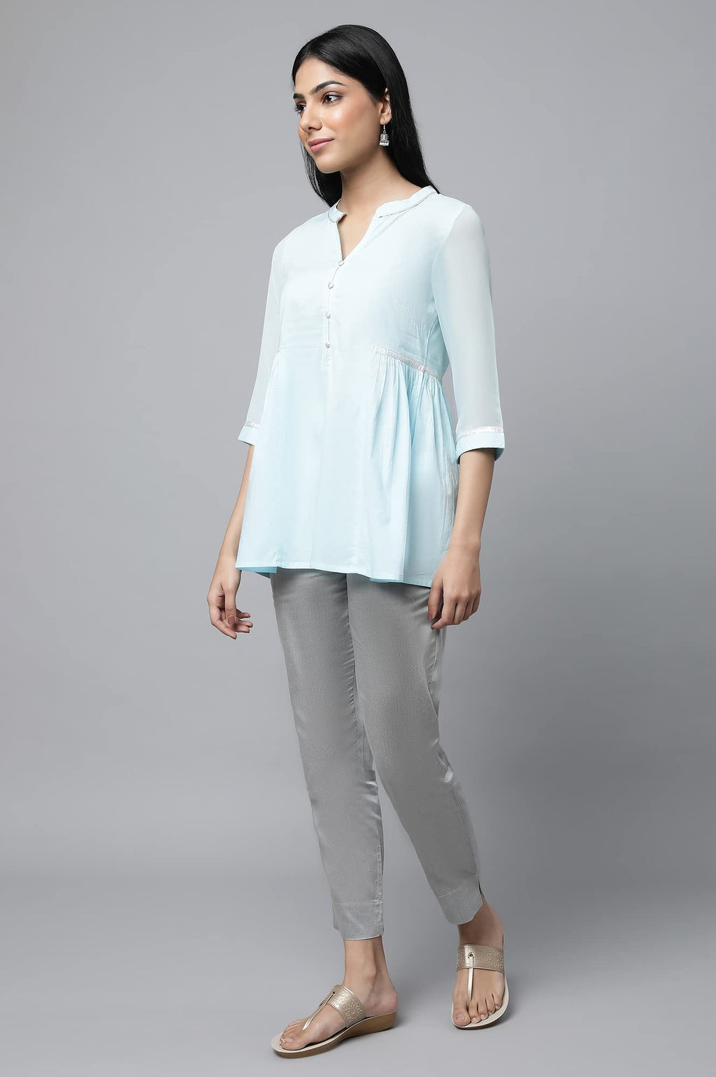 Aurelia Cotton Blend Women Kurta & Trouser