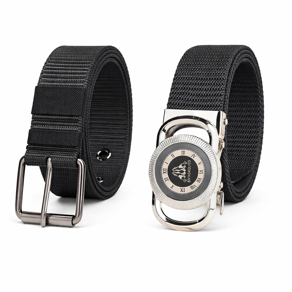 Tpm MenS Tactical Nylon Belt  Heavy Duty Adjustable Web Belt With Metal Buckle | Military Style Durable Belt For Jeans, Cargo P 38