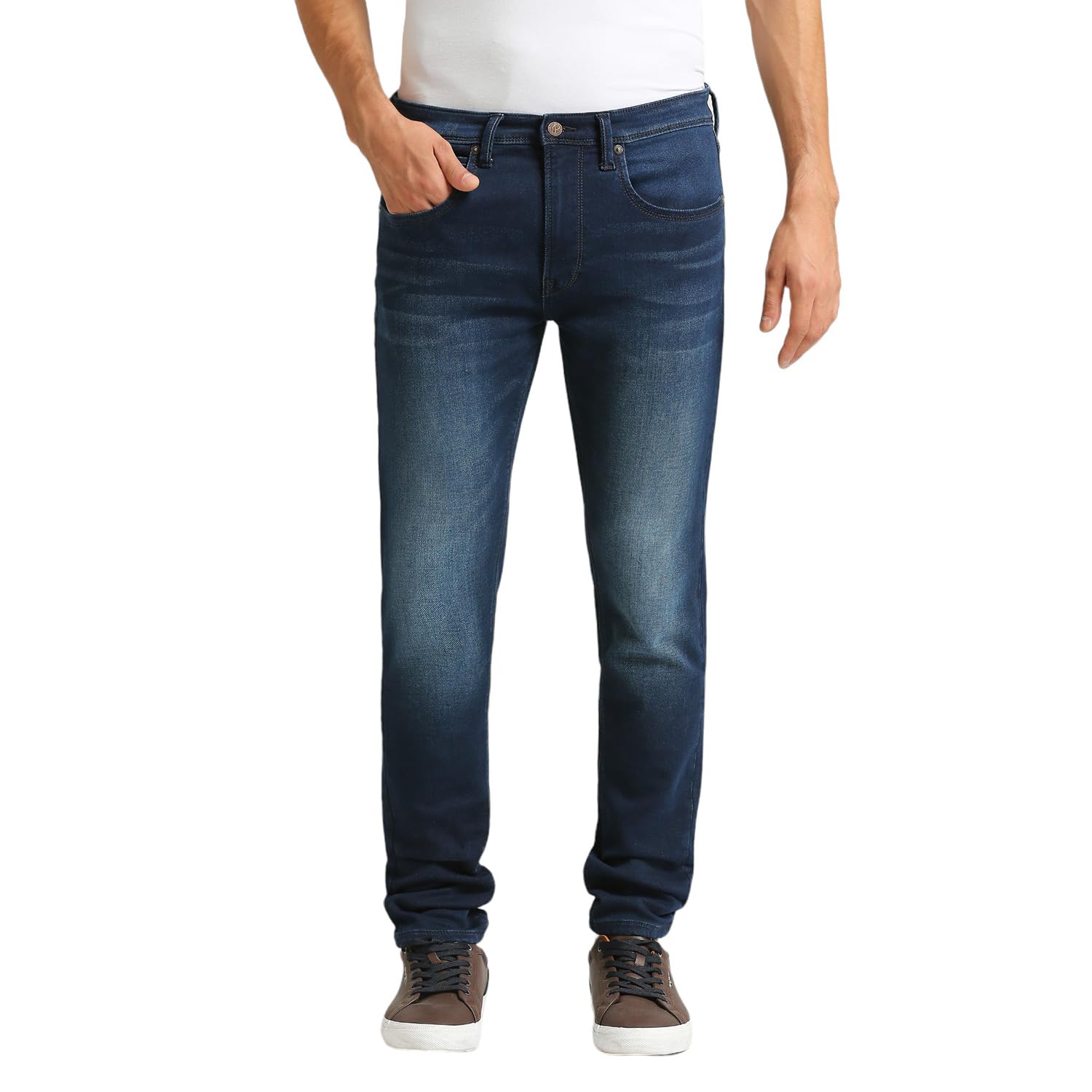Pepe Jeans MenS Skinny Jeans (Pm207902Q031_Dark Used Indigo Blue