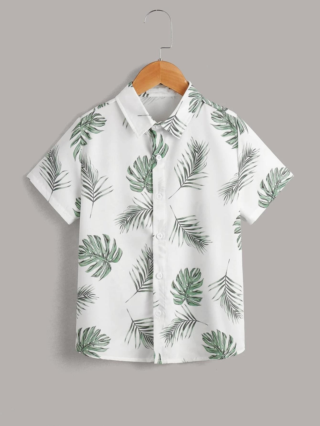 TAGAS Boys Regular Fit Shirt (BS-3001_Green(1)
