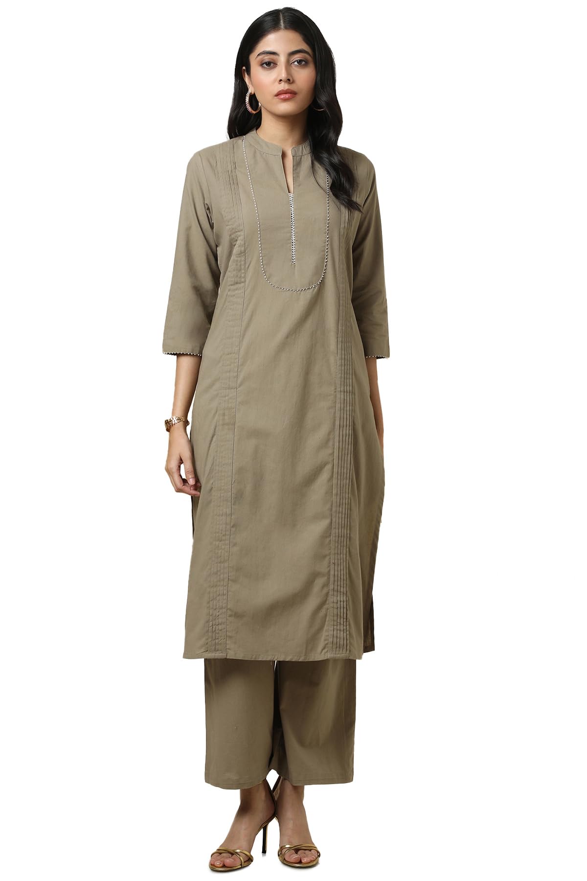 Soch Women Cotton Blend Kurta Set (