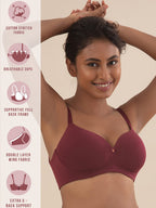 Nykd (Nyb094 Cotton Padded & Non Wired Shaping T Shirt For Women | Medium Coverage Bra With Soft Adjustable Straps | Ideal For A