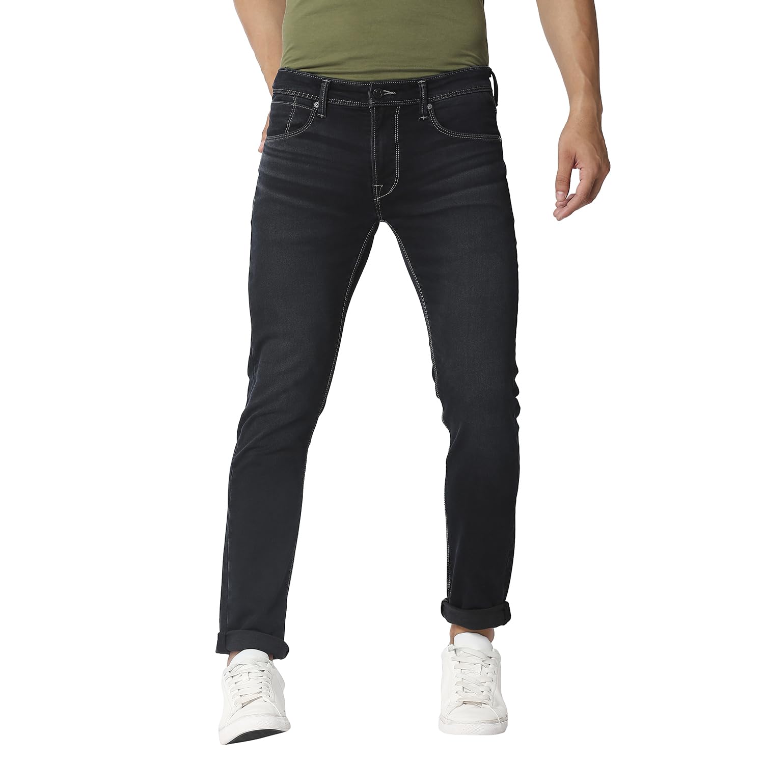 Pepe Jeans MenS Straight Jeans (Pm206964Q011_Black Used_36)